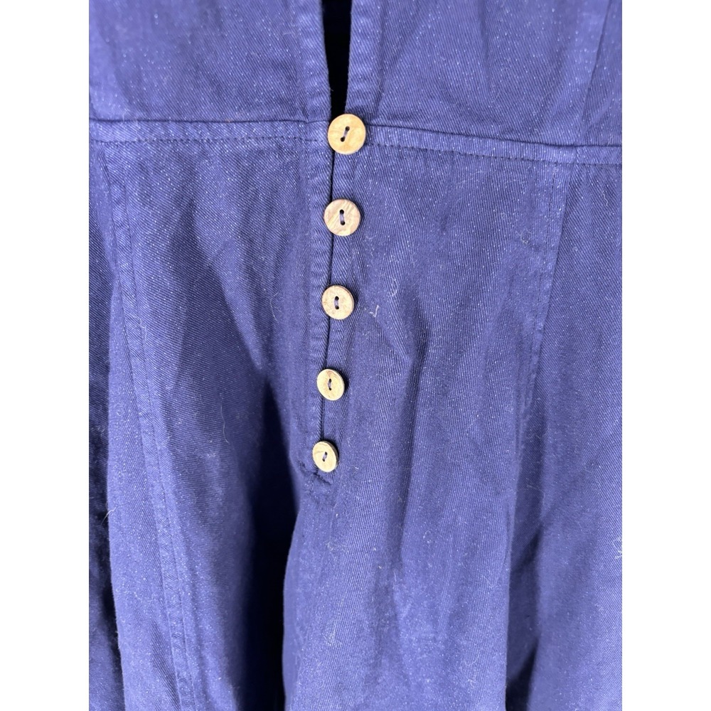 Free People Free-Est Breezy Chic Mini Dress Sz S Preppy Retro Staple Minimalist - Picture 12 of 13